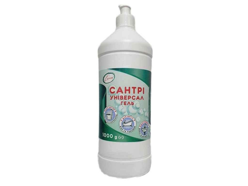 Гель д/чистки кахелю та сантехніки «Сантри» 1л ЭКОНОМ ТМ Сана   Solmir Київ - фото 1
