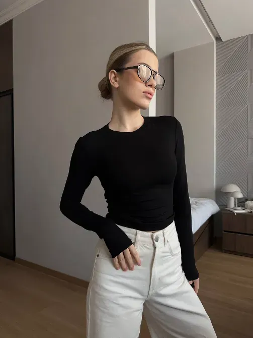 Базовые лонгсливы в 7-ми цветах Одесса - изображение 4