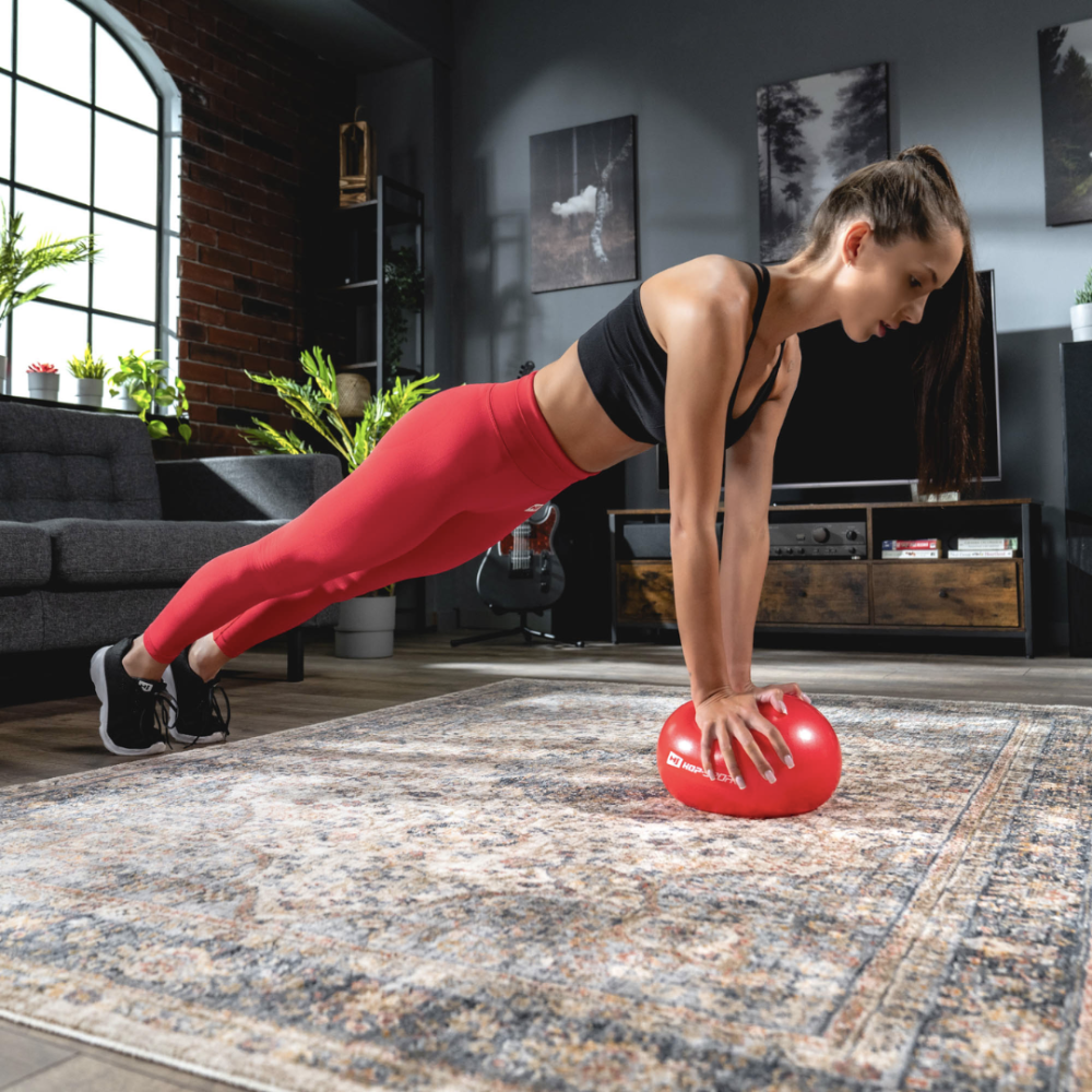 Фітбол Hop-Sport 25см червоний Київ - фото 5