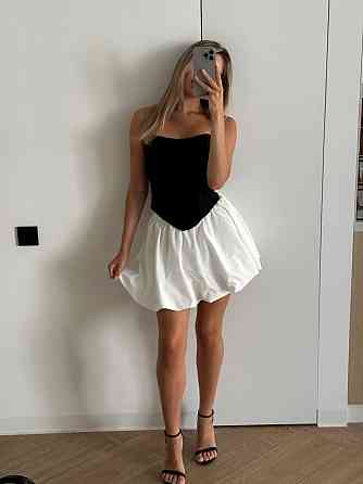 Стильный женский комплект корсет+юбка из плотной костюмной ткани Одесса