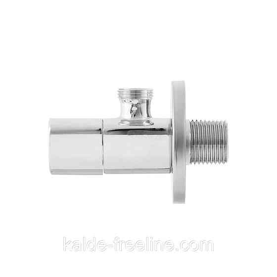 Кран приладовий кутовий Raftec Relo Silver 1/2"х3/4" VKE80102 Харків