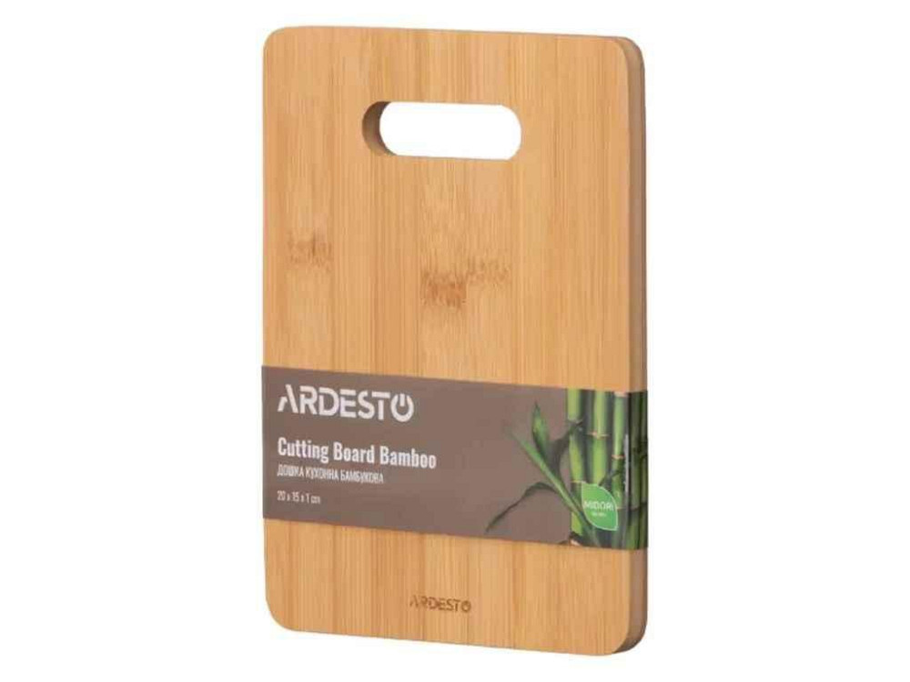 Дошка кухонна бамбук 20х15х1см Midori ТМ ARDESTO Киев - изображение 1