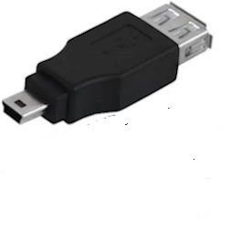 Переходник гнездо USB A - штекер mini USB 5pin Полтава - изображение 1