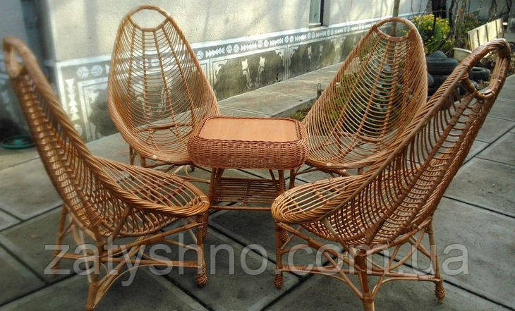 Плетені меблі в кафе, бари, ресторани Київ - фото 5