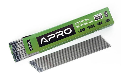 Зварювальні електроди АНО-36 3 мм, 5 кг APRO Харків - фото 1