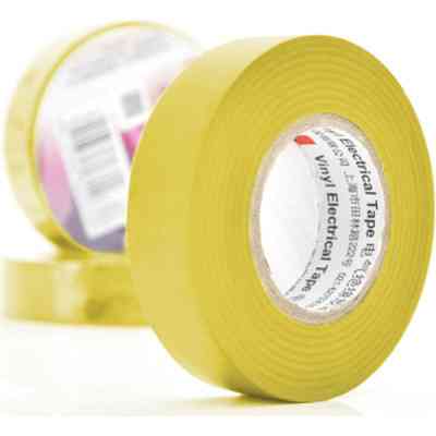 Изоляционная лента 3M 0.15мм x 18мм x 20м Yellow, от -10°С до +80°С (0,15мм*18мм*20м_Y) Винница