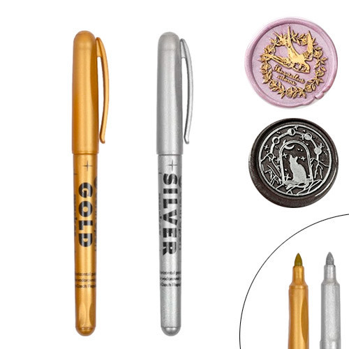 Маркеры для блестящих печатей: золото и серебро Киев - изображение 2