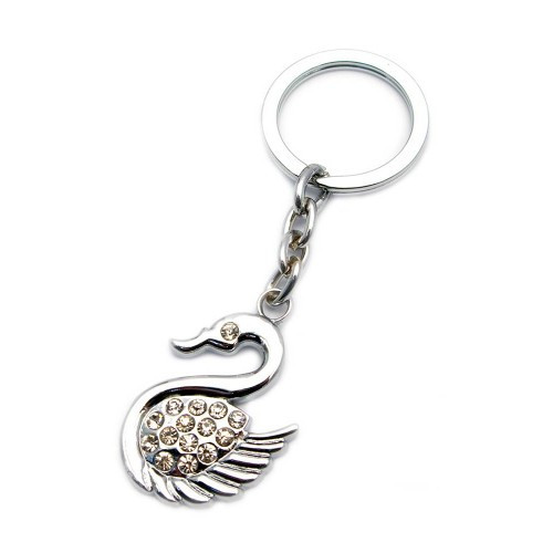 Брелок для ключей металический лебедь Киев - изображение 1