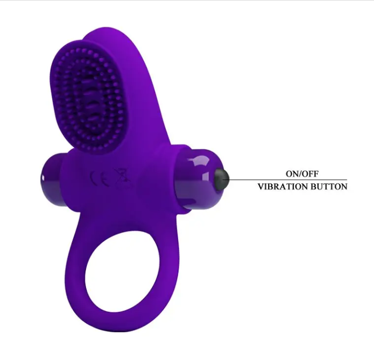 Кільце ерекційне серії Pretty Love "Vibrant penis ring II" Sex Aura Київ - фото 8