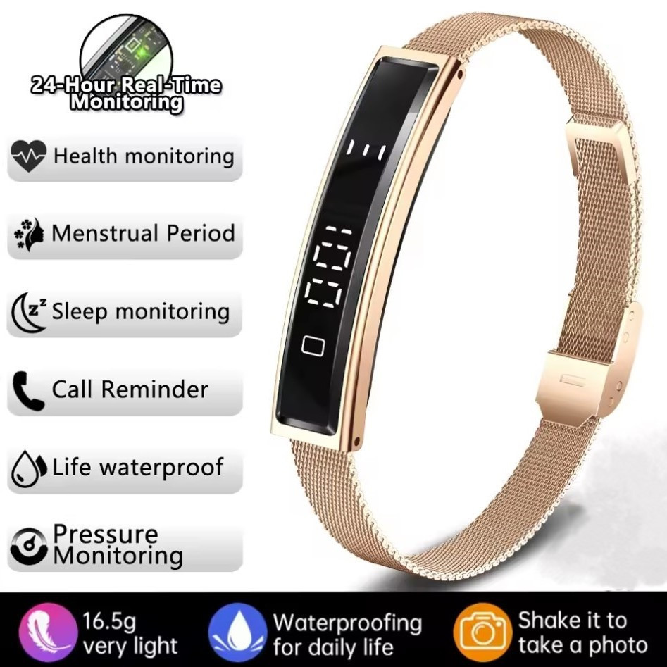 Женские умные часы Smart Lady Fit Золотистый Киев - изображение 12