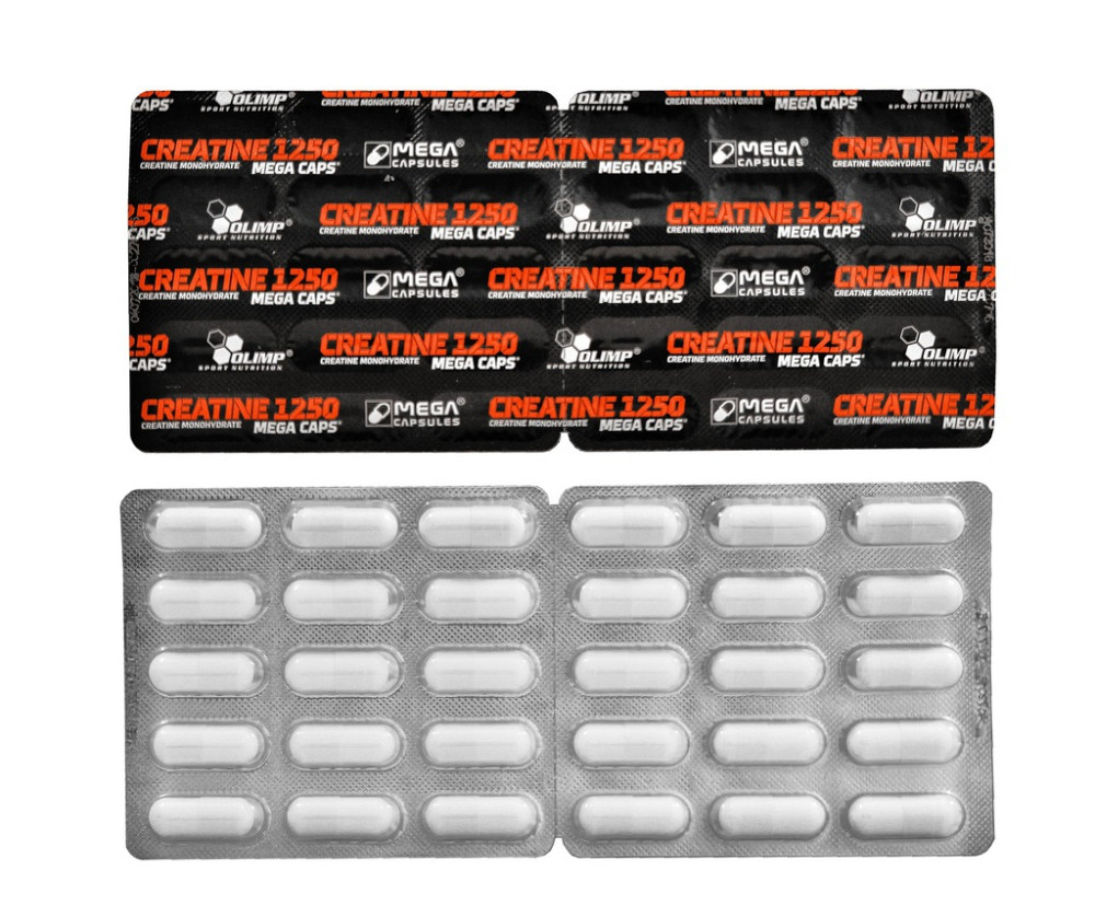 Креатин Olimp​​​​​​​ Creatine Mega Caps 1250 30 caps Луцк - изображение 1