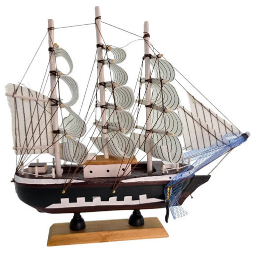 Статуэтка модель парусника деревянный Киев - изображение 2
