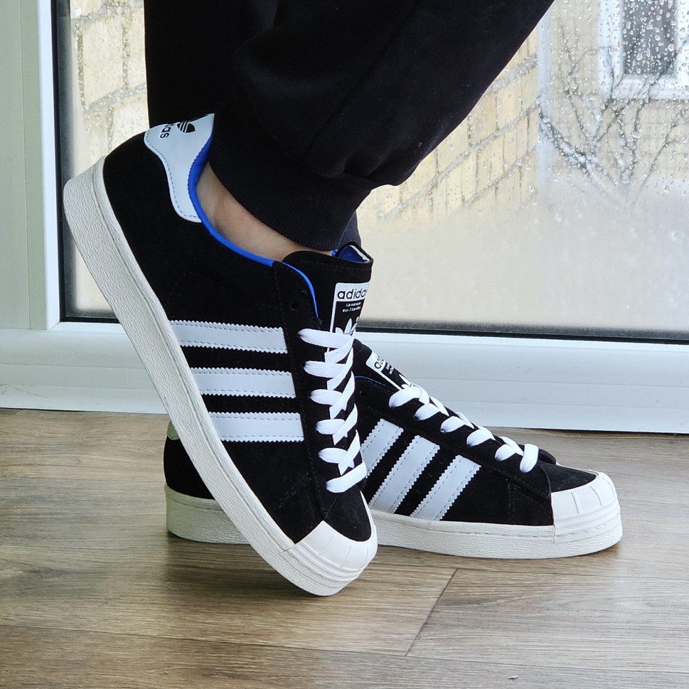 Мужские Кроссовки Adidas Черные Кеды Адидас (размеры: 41,42,43,44,45) Видео Обзор Днепр - изображение 7