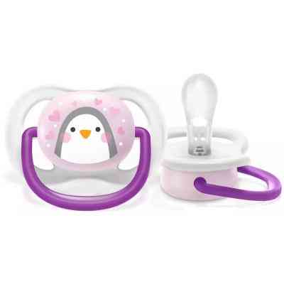 Пустышка Philips AVENT Ultra Air Animal для девочек 0-6 мес (SCF080/06) Винница