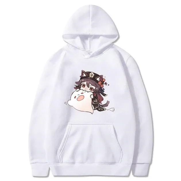 Худи, белая аниме для подростка мальчика 2765866024 размер 140 см Днепр - изображение 1