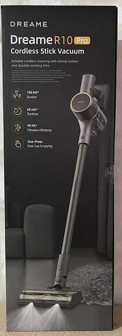 Вертикальний + ручний Пилосос: 2в1 Dreame R10 Pro Київ - фото 3