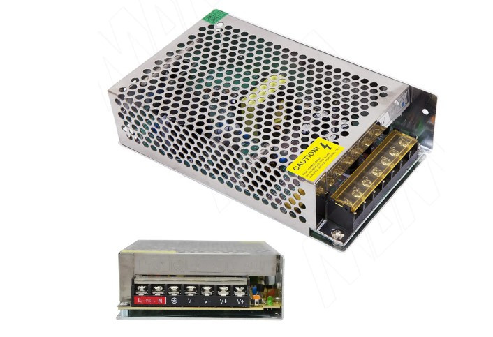 Импульсный блок питания 12V/15A металл Switching Power Supply 2041 Одесса - изображение 1