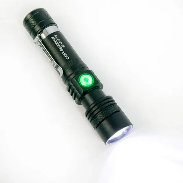 Світлодіодний ліхтарик Bailong BL-518-T6, 800 лм, діод T6, акумулятор 18650, 3 режими, зум Одеса - фото 5