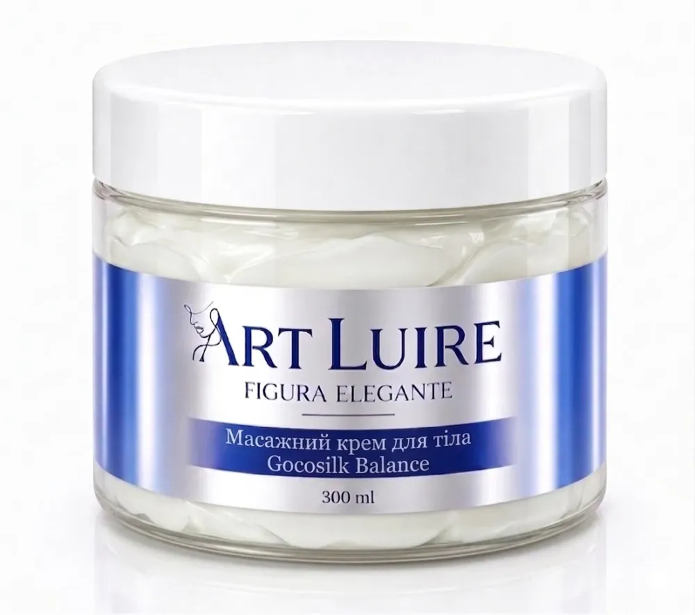Массажный крем для тела CocoSilk Balance Art Luire, 300 мл Днепр - изображение 1