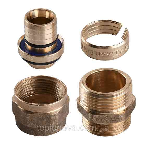 Муфта с наружной резьбой APE 701 L 1/2″х20 ITALY Черновцы