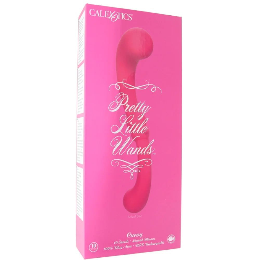 Вибратор двухсторонний CalExotics Pretty Little Wands розовый Sex Aura Киев - изображение 6