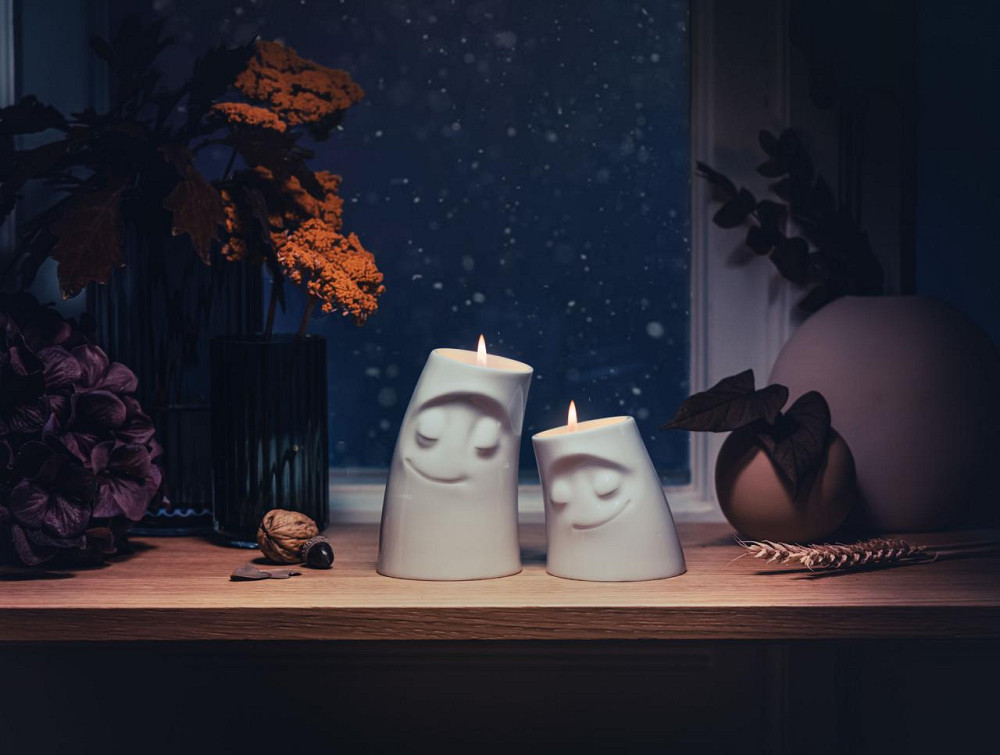 Підсвічник Tassen Cosy (висота 8.5 см) порцеляна Білий Київ - фото 6