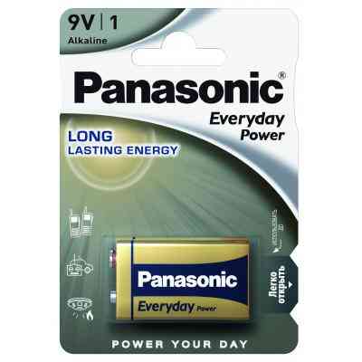 Батарейка Panasonic Крона 6LR61 Everyday Power * 1 (6LR61REE/1B) Вінниця