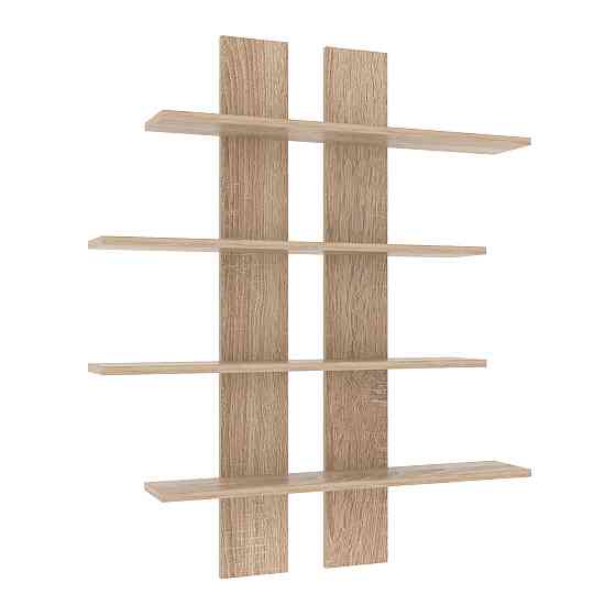 Полиця навісна ПН-6, Дуб Сонома, 910/160/1100 Львів