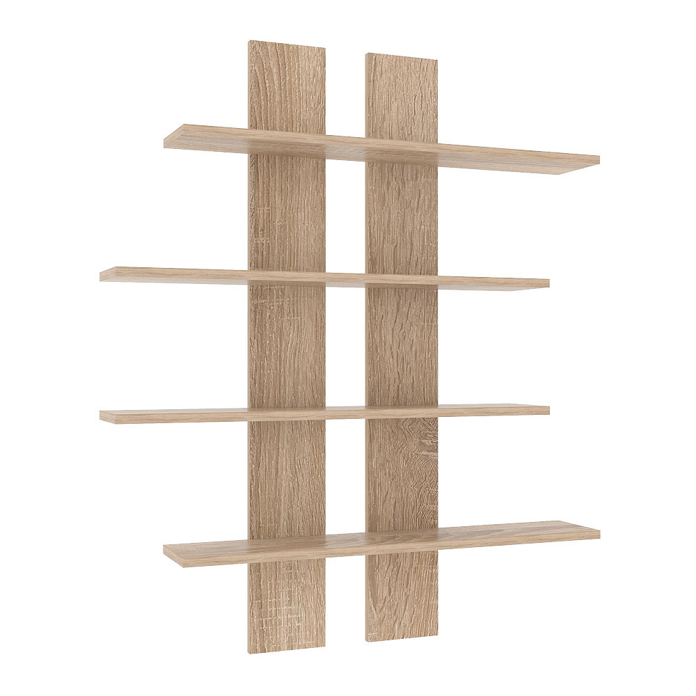 Полиця навісна ПН-6, Дуб Сонома, 910/160/1100 Львів - фото 1