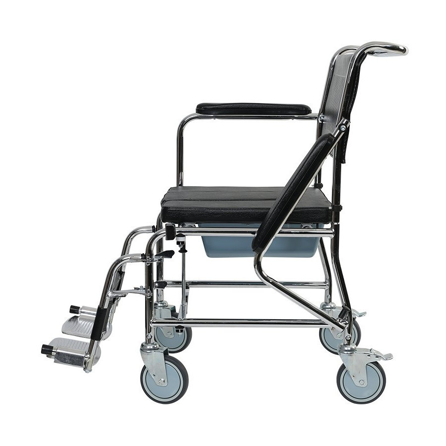 Санитарное кресло-тележка Karadeniz Medikal G125A с выдвижной крышкой Днепр - изображение 2