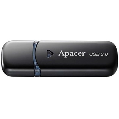 USB флеш накопитель Apacer 32GB AH355 Black USB 3.0 (AP32GAH355B-1) Винница - изображение 1