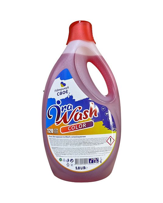 Гель для прання Ira Wash color 5,8 л 5820230570051 Виноградів - фото 1