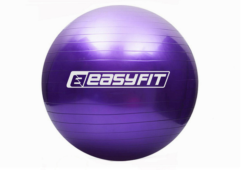 EasyFit М'яч для фітнеса EasyFit 85 см фіолетовий Коломыя - изображение 1