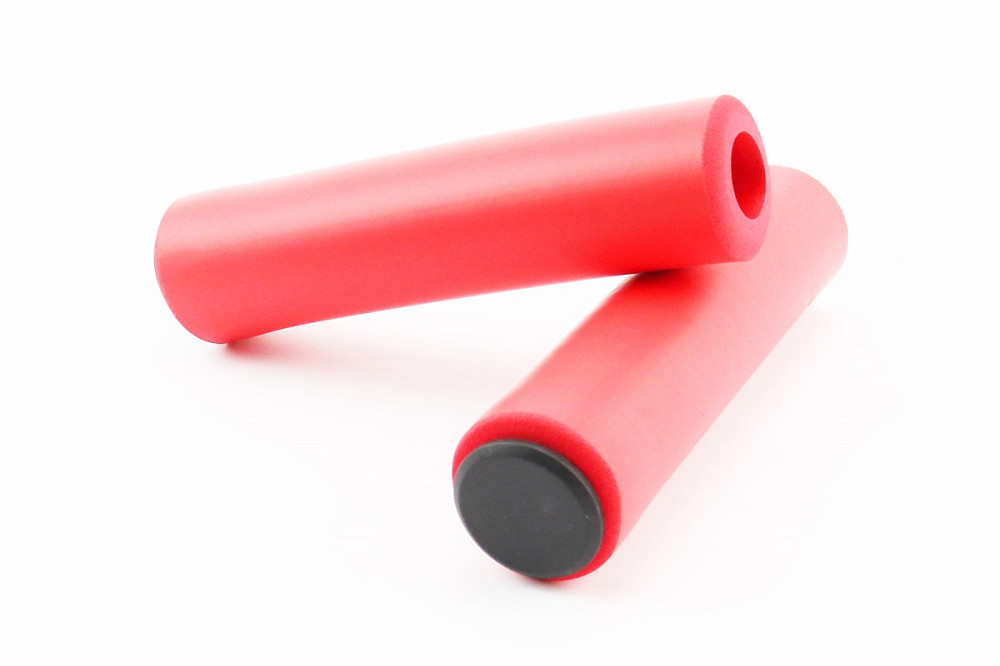 Ручки керма 130мм, пінорезинові, червоні Київ - фото 1