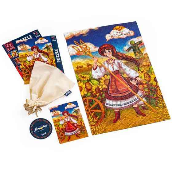 Пазл De.tail Україночка з тризубом 500 ел. (DT500-08) Киев