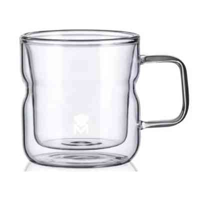 Набор чашек MasterPro Mixology з подвійними стінками 140 мл, 2 шт (BGMP-20208) Винница