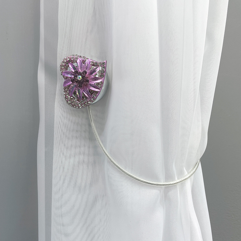 Магніти для штор та гардин "Amour" набір 2 шт Бузковий (81-244) Київ - фото 3