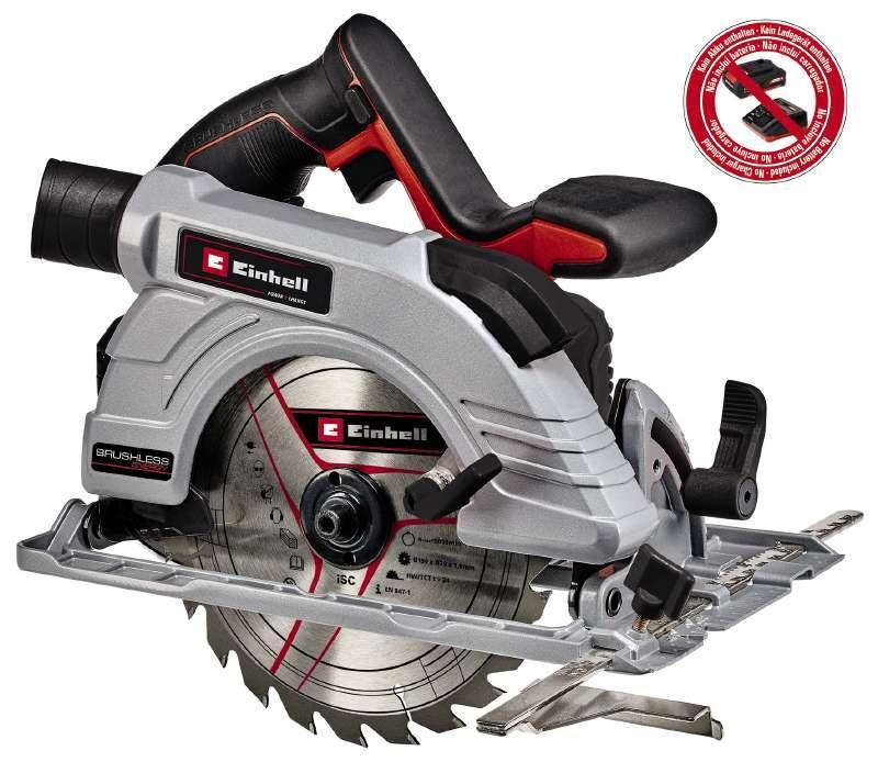 Пила циркулярная аккумуляторная Einhell TE-CS 18/190 Li-Solo New (4331210) Киев - изображение 1