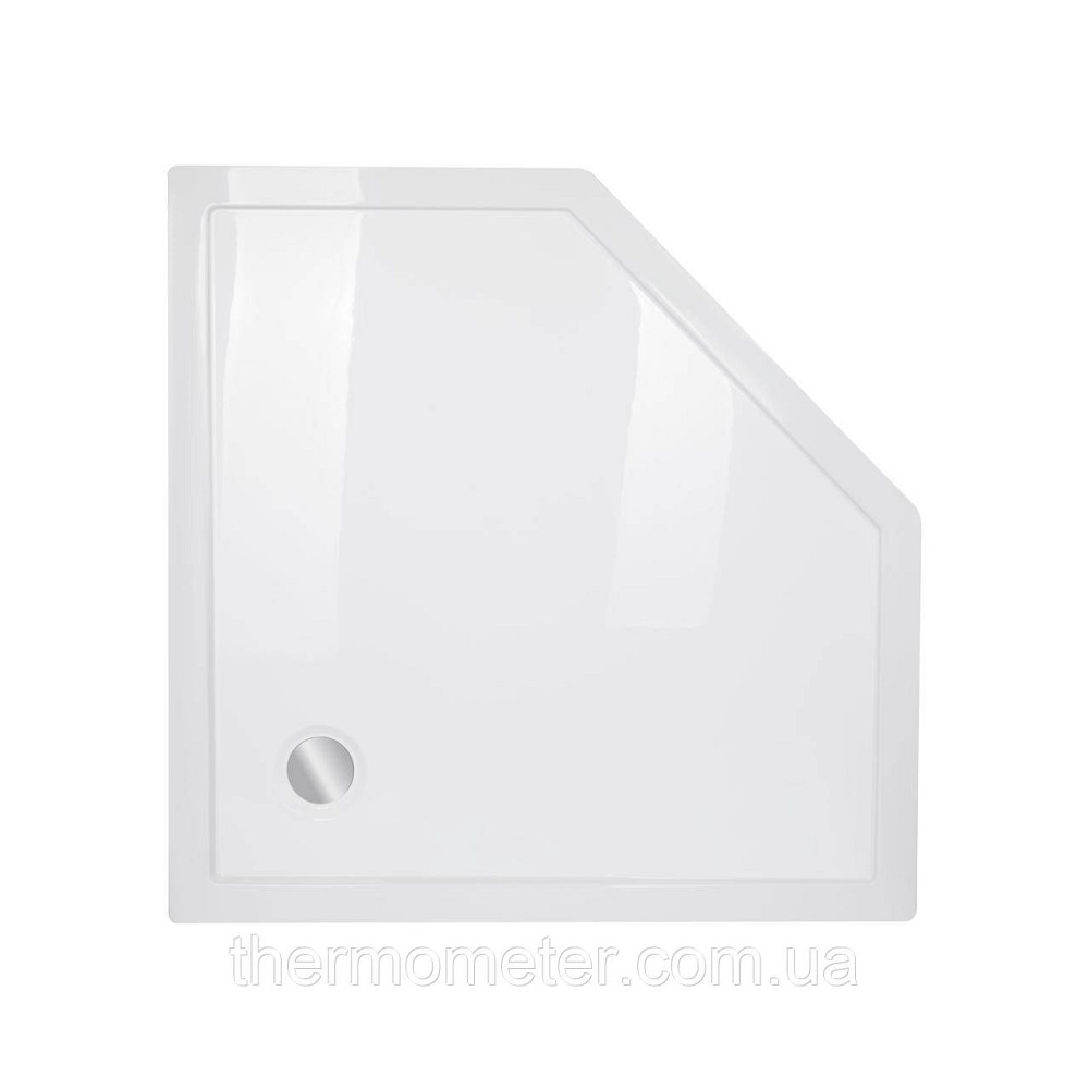 Душовий піддон Qtap Diamond 301112 100x100x12 см + сифон Київ - фото 11