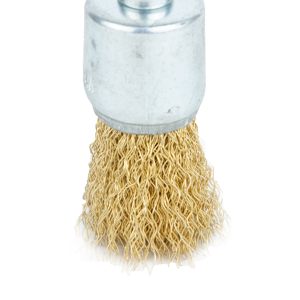 Grad Набор щеток проволочных 3шт Ø25; 50; 50мм хвостовик Ø6мм (латунированная) GRAD (9029015) Коломия - фото 2