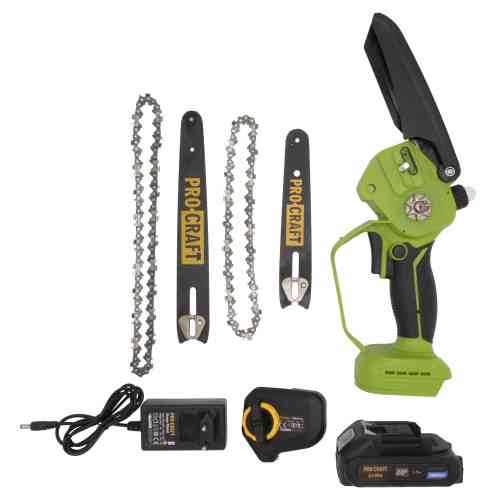 Аккумуляторная мини цепная пила бесщеточная Procraft PKA44,Мини электропила аккумуляторная Li-Ion 20 В 4600 об / мин Львов