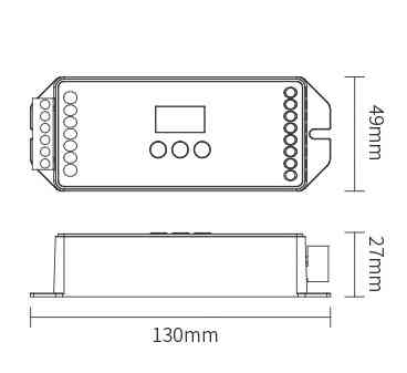 Miboxer D5 CX- 5 канальний контроллер Київ