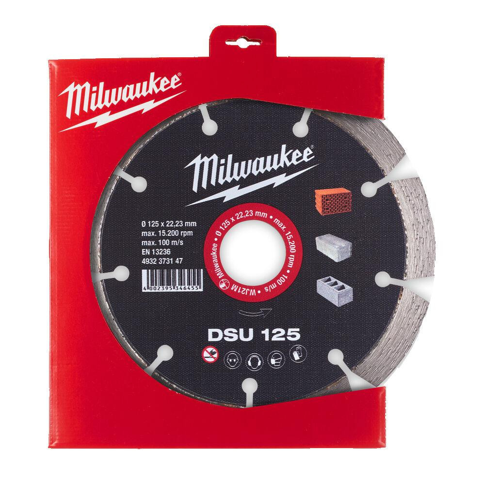 Диск алмазний MILWAUKEE DSU 125, O125мм Одесса - изображение 1