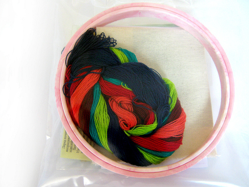 Набір для килимової вишивки  2 голки «Троянда» Івано-Франківськ - фото 2