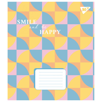 Зошит Yes Smile and be happy А5 48 аркушів лінія (767392) Вінниця - фото 6