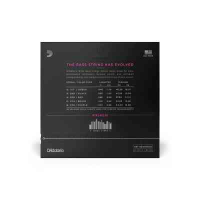 Струни для гітари D&apos;Addario NYXL Regular Light 5-String (45-130) (NYXL45130) Вінниця