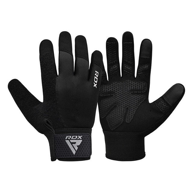 Рукавички для фітнесу RDX W1 Full Finger Plus Black M Кам'янське - фото 5