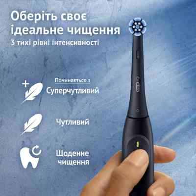 Электрическая зубная щетка Oral-B Series 2 iOS2.1D9.2K Black + футляр (8700216611923) Винница