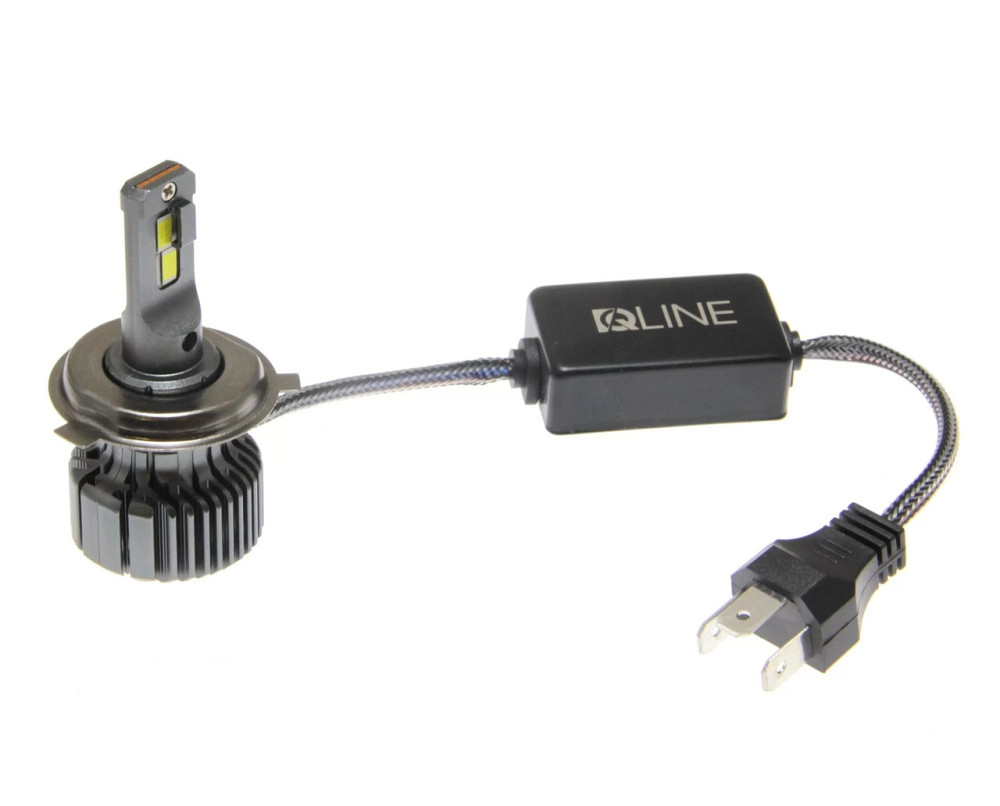 Комплект светодиодных ламп Qline Optima H4 6000K (2шт) 12V Харьков - изображение 4