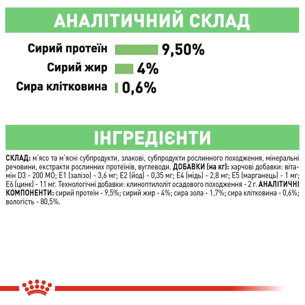 Вологий корм для дорослих котів ROYAL CANIN DIGEST SENSITIVE 0.085 кг Київ - фото 8
